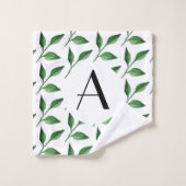 Roses rouges aquarelle peinte à la main (Gant de toilette)