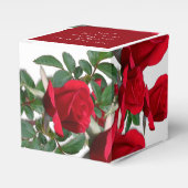 Roses rouges Ballotins personnalisés (Verso)