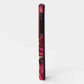 Roses rouges coque iphone dur (Dos/Gauche)