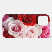 Roses rouges et roses iPhone 12 Coque (Verso (horizontal))
