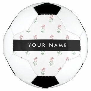 Roses Rouges, Motif De Roses, Votre Nom
