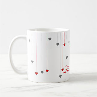 Roses rouges ... mug à thé anglais
