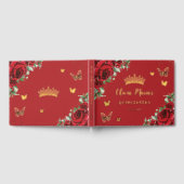 Roses rouges papillon Quinceanera anniversaire des (Complet)