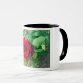 Roses rouges Valentines Jour Mug (Devant droit)