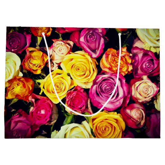 Roses - Sac Cadeau de Mariage (Dos)