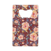 Roses, sans soudure, motif arrière - plan rouge (Devant)