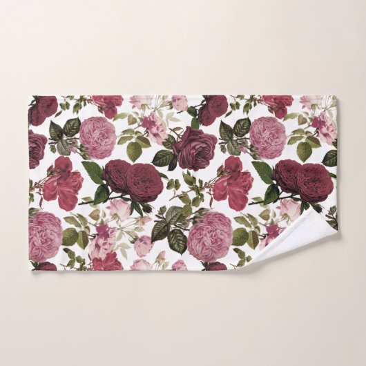 Roses sauvages (Serviette à main)