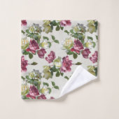 Roses sauvages (Gant de toilette)