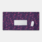 Roses sauvages en rose et violet (Clavier et souris)