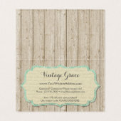 Roses Shabby Chic sur Bois Rustique et Dentelle Me (Inside Unfolded)