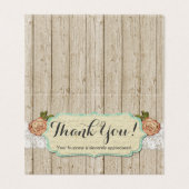 Roses Shabby Chic sur Bois Rustique et Dentelle Me (Outside Unfolded)