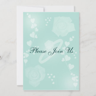 Roses Spring Invitation de nouveaux Fiançailles