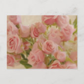 Roses sur cartes postales en toile (Devant)