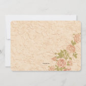 Roses Sur Invitation Stucco (Dos)