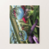 Roses sur Raindrops Puzzle (Vertical)
