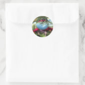 Roses sur Stickers Raindrops (Sac)