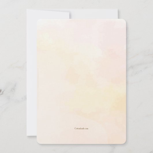 Roses Thé Hybrides  Invitation (Dos)