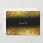 Roses turcs rouges Je suis désolé Carte d'excuses (Dos)