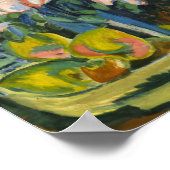 Roses van Ernst Ludwig Kirchner Poster (Hoek)