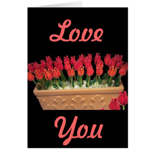 Roses vénitiens en verre de Murano (Devant)