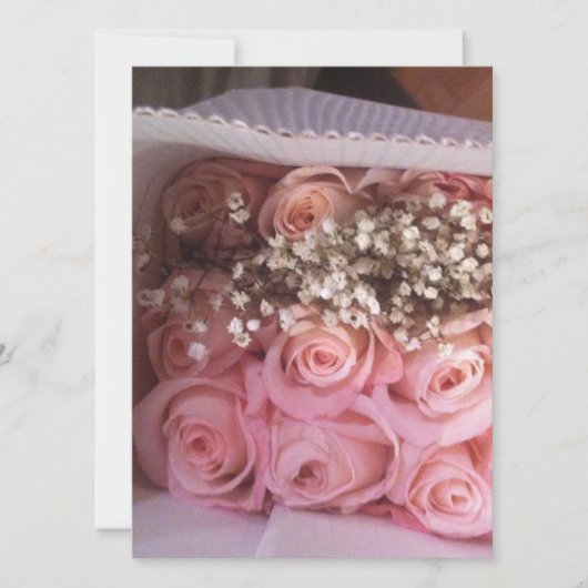 Roses verzoeken kaart (Voorkant)