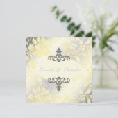 Roses Vintages + invitations jaunes/grises (Debout devant)