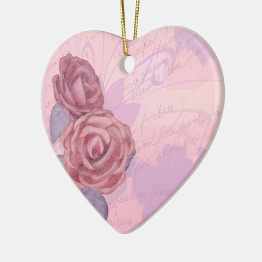 roses vintages, ornement (Gauche)