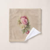 Roses Vintages roses (Gant de toilette)