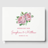 Roses Wedding Gastenboek (Voorkant)
