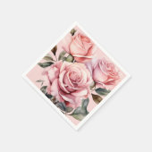 Roses Wedding Servet (Hoek)