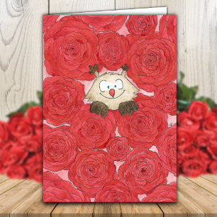 ROSES wenskaart van Nicole Janes Feestdagen Kaart
