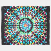 Rosetta Pattern Fleece Blanket (Voorkant (Horizontaal))