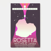 Rosetta & Philae Lander ruimte kunst. Post-it® Notes (Voorkant)