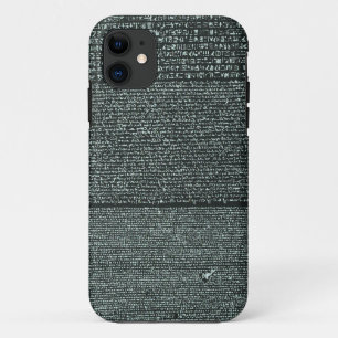 Rosetta Stone Ancient Egyptische hiërogliefen iPhone 11 Hoesje
