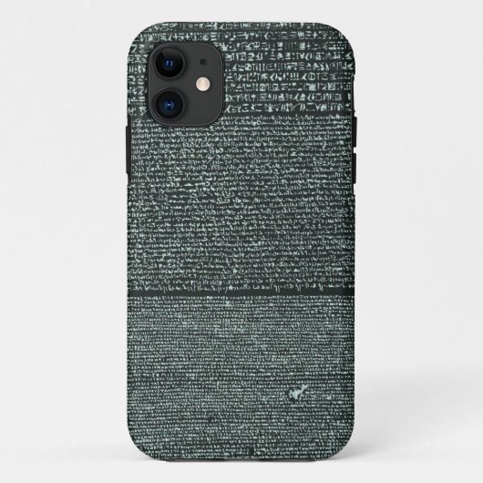 Rosetta Stone Ancient Egyptische hiërogliefen Case-Mate iPhone Case (Achterkant)