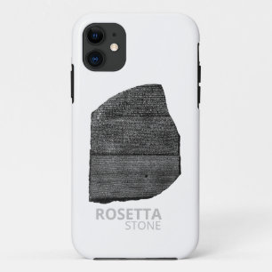 Rosetta Stone Farao tolk sleutel iPhone 11 Hoesje