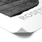 Rosetta Stone Farao tolk sleutel Poster (Hoek)