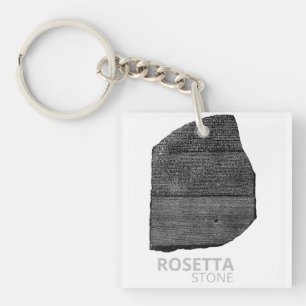 Rosetta Stone: Hieroglief Oude Egypte Taal Sleutelhanger