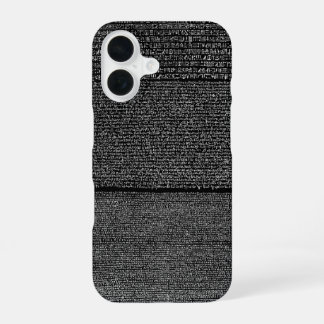 Rosetta Stone hoesje iPhone 16 Hoesje
