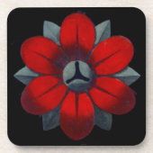 Rosette architecturale n° 3 - Dessous de verre (Devant)