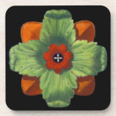 Rosette architecturale n° 4 - Dessous de verre (Devant)