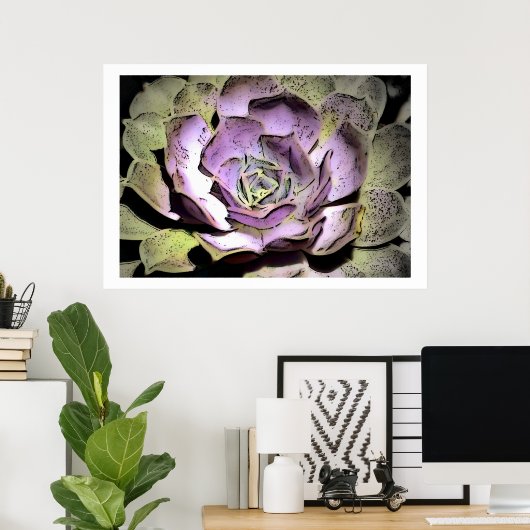 Rosette du désert, affiche (Bureau à domicile)