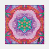 Rosette Kaleidoscope Magnet (Devant)