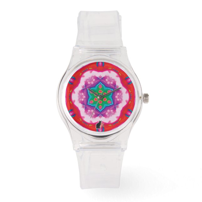 Rosette Kaleidoscope Watch Horloge (Voorkant)