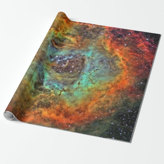 Rosette Nebula Cadeaupapier (Uitgerold)