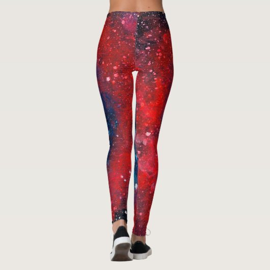 Rosette Nebula leggings (Dos)