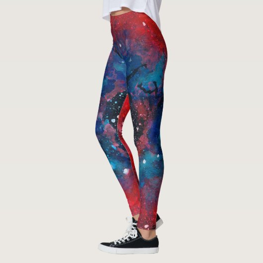 Rosette Nebula leggings (Gauche)