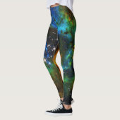 Rosette Nebula Leggings spatiaux (Gauche)