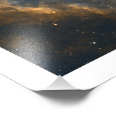 Rosette Nebula met Border van Eric Dreher Foto Afdruk (Hoek)