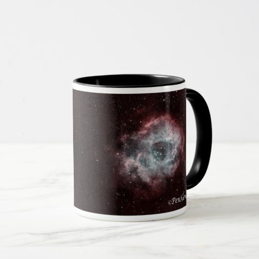 Rosette Nebula Mug Astronomie (Devant droit)